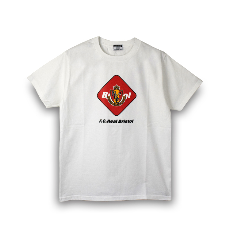 F.C.Real Bristol コラボTシャツ(ホワイト) | NAGOYA GRAMPUS WEB SHOP