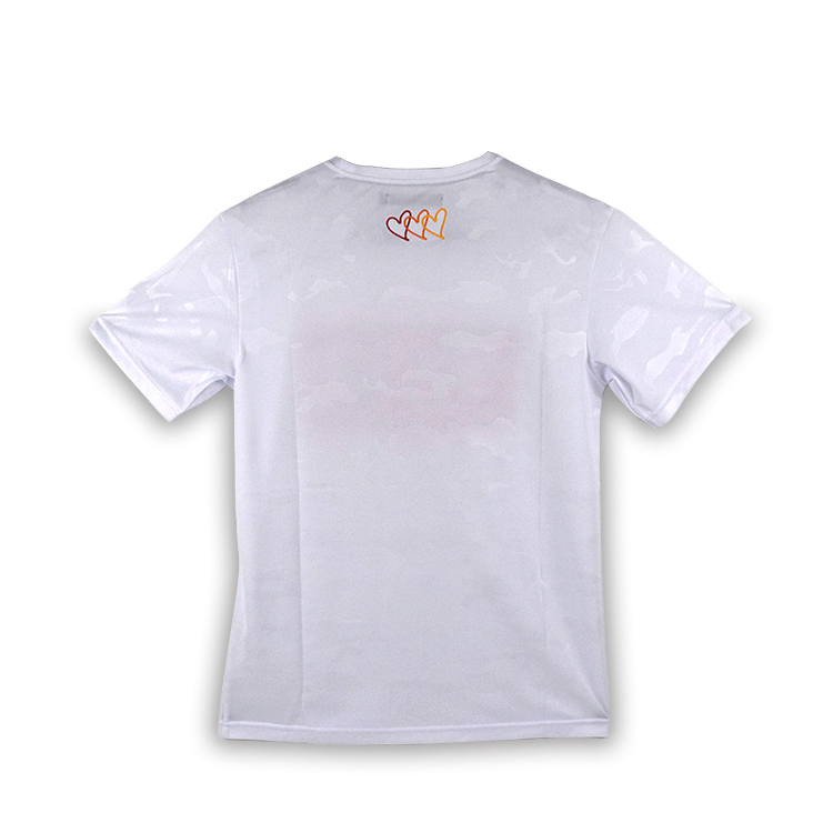 SY32コラボ エンボスカモ ボックスロゴTシャツ(ホワイト)