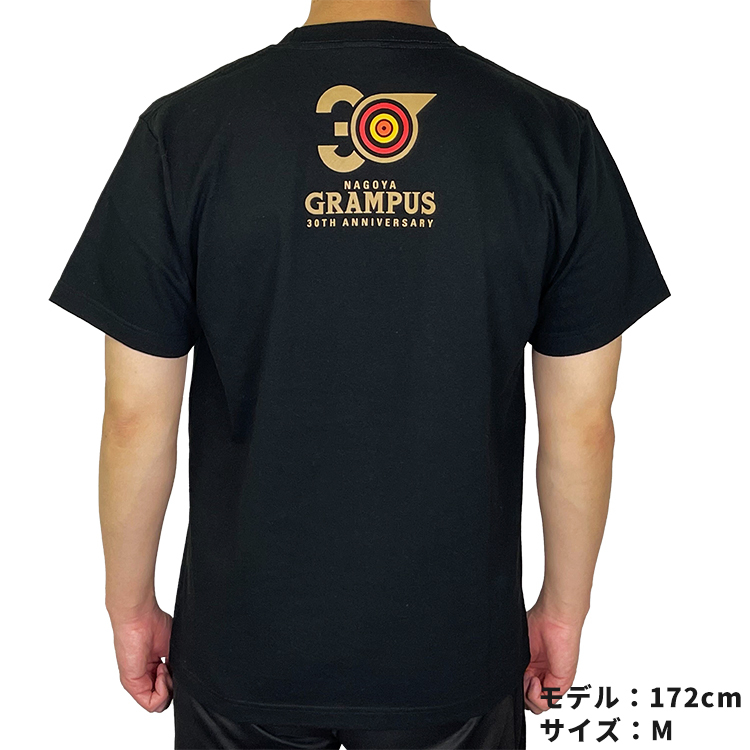 2022名古屋グランパス×LAUNDRYコラボTシャツ(ブラック)