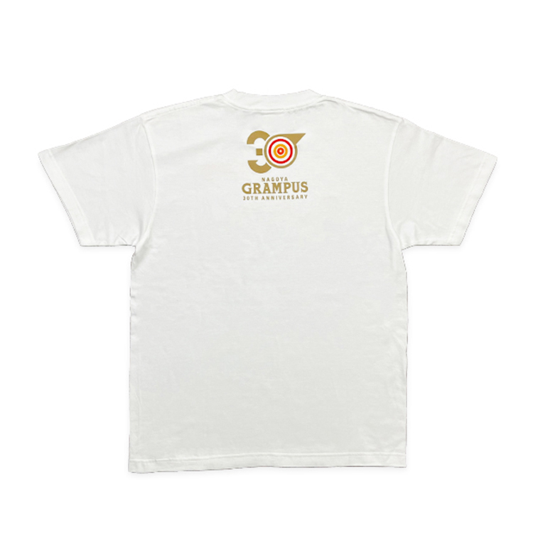 2022名古屋グランパス×LAUNDRYコラボTシャツ(ホワイト)