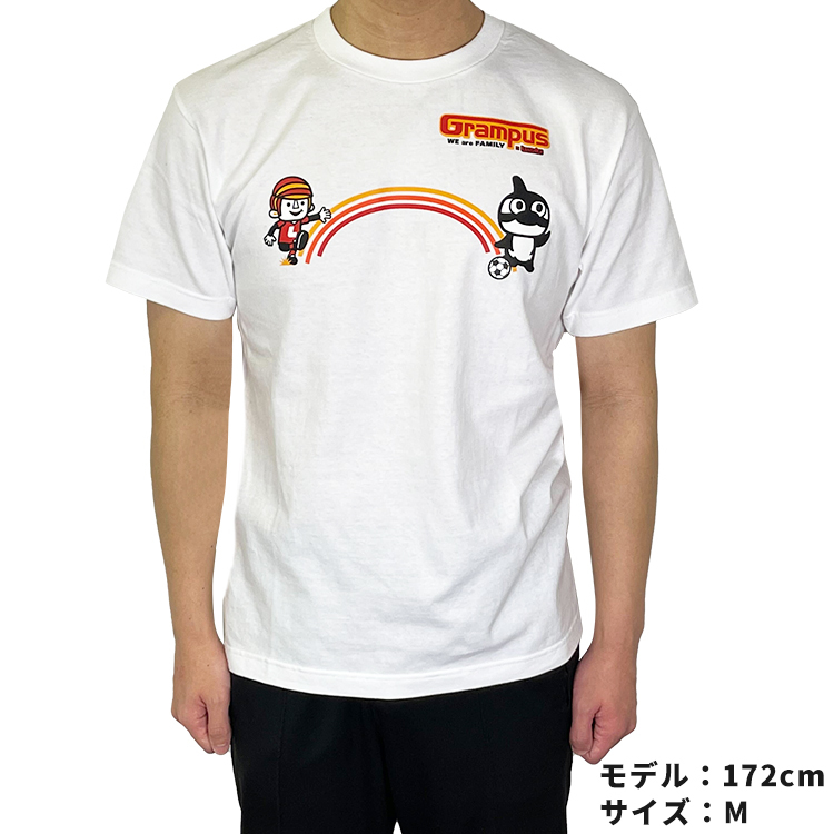 2022名古屋グランパス×LAUNDRYコラボTシャツ(ホワイト)