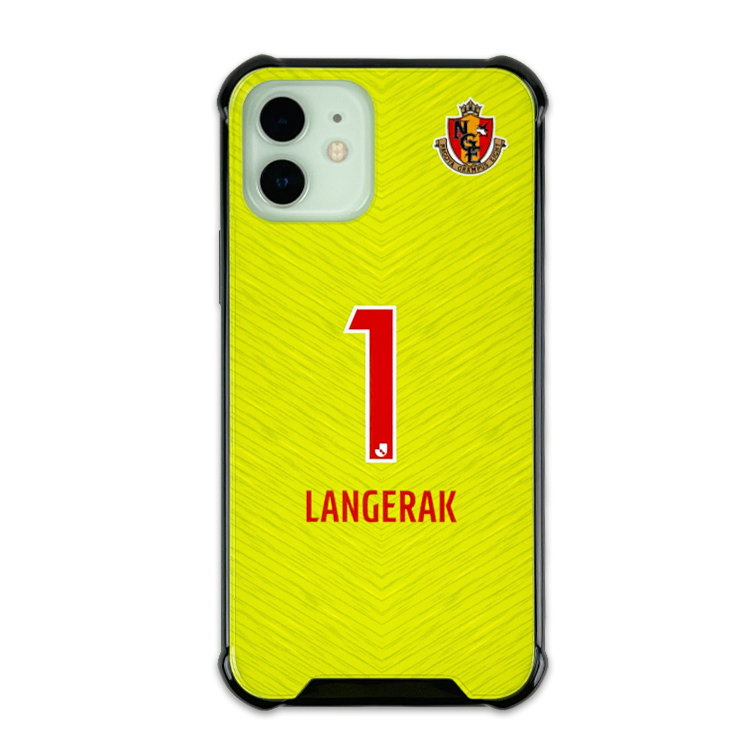 2022ハイブリッド型全選手スマートフォンカバー(GKイエローモデル)