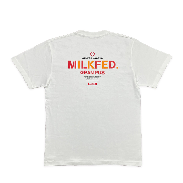 2022 MILKFED.コラボ Tシャツ(ホワイト)