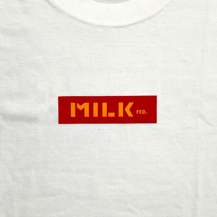 2022 MILKFED.コラボ Tシャツ(ホワイト)