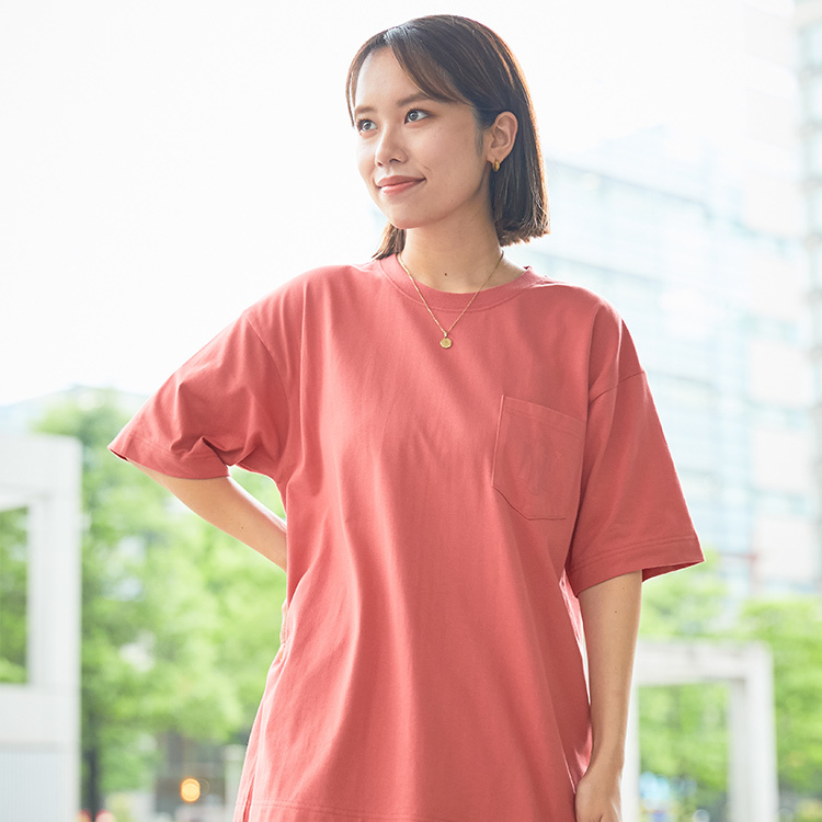 “NGU SYMBOL” pocket Tee(orange)