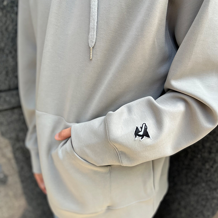 “FAMILY SYMBOL” hoodie(Light gray)