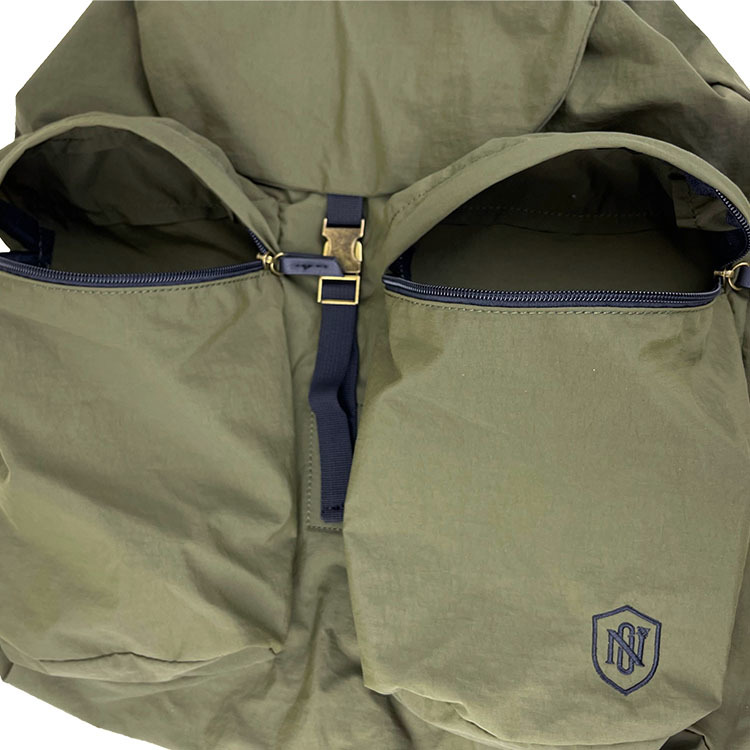 Nylon Backpack(khaki)