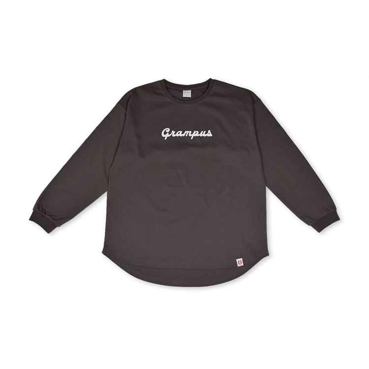 NEO CLASSIC LOGO summer Tee long sleeve(Charcoal gray)