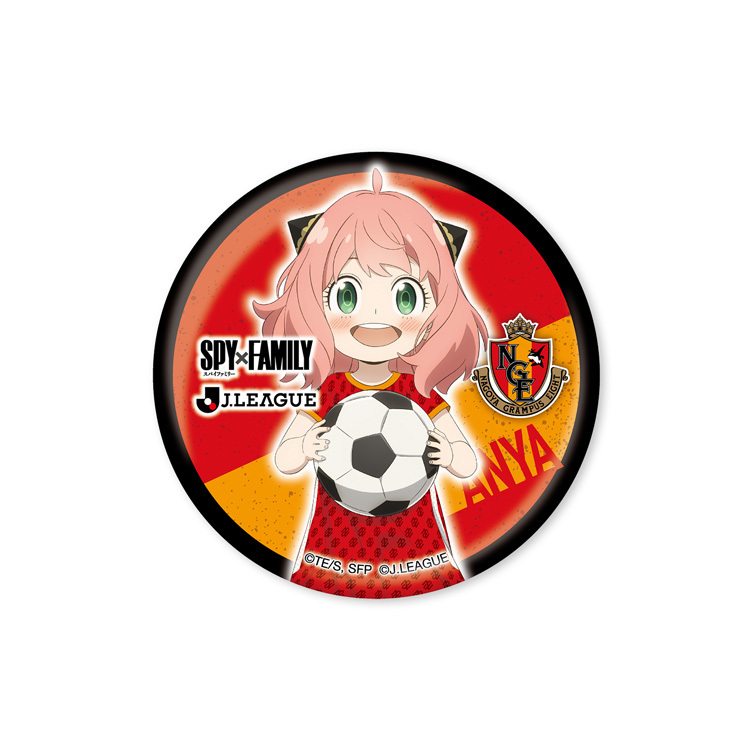 2023SPY×FAMILY Jリーグオリジナル 名古屋グランパス 缶バッジ(丸型)