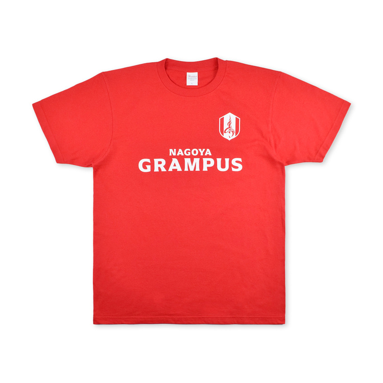 2024ベーシックTシャツ(RED) | NAGOYA GRAMPUS WEB SHOP