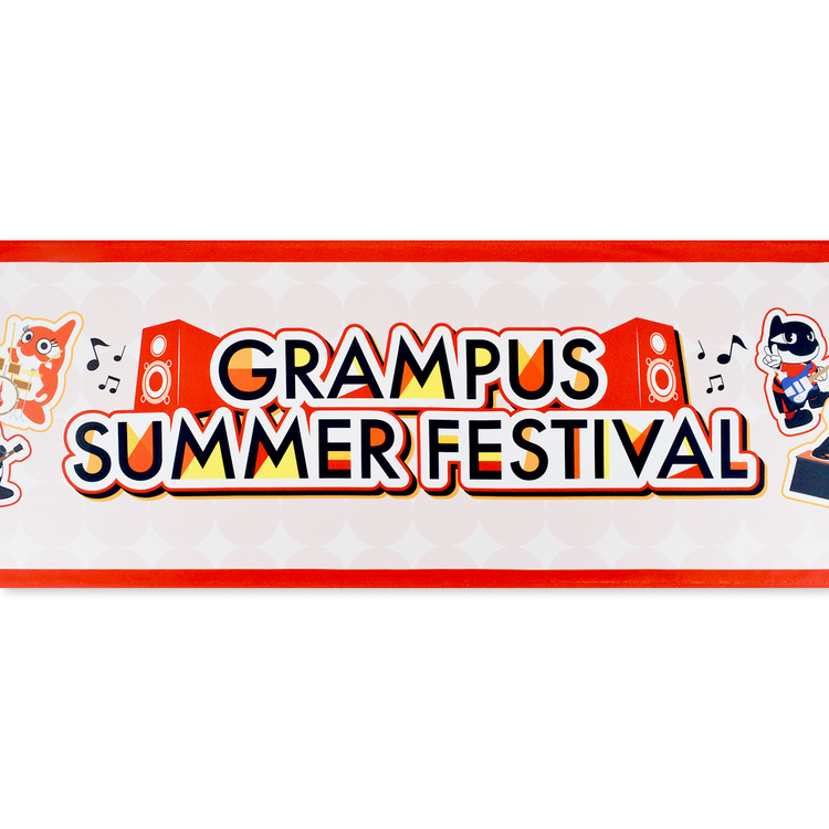 2024GRAMPUS SUMMER FESTIVAL  クールフェイスタオル