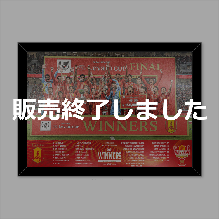 2024JリーグYBCルヴァンカップ優勝記念メタルグラフィー