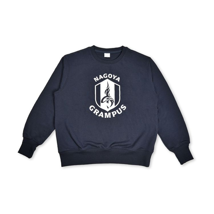 Emblem Sweat(Navy)