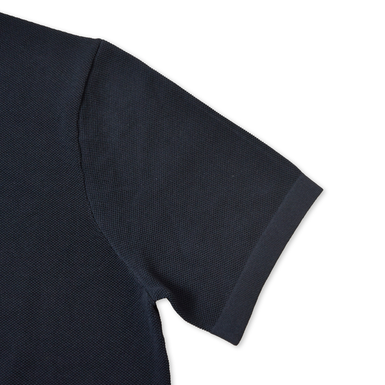 2025SYMBOL KnitPolo(Black)