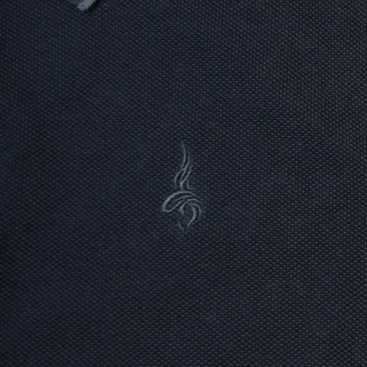 2025SYMBOL KnitPolo(Black)