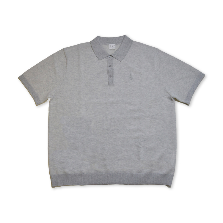 2025SYMBOL KnitPolo(Gray)