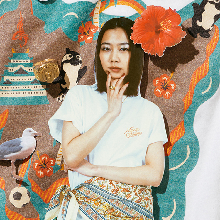 2025 BEAMS JAPANコラボ Tシャツ(ホワイト) 