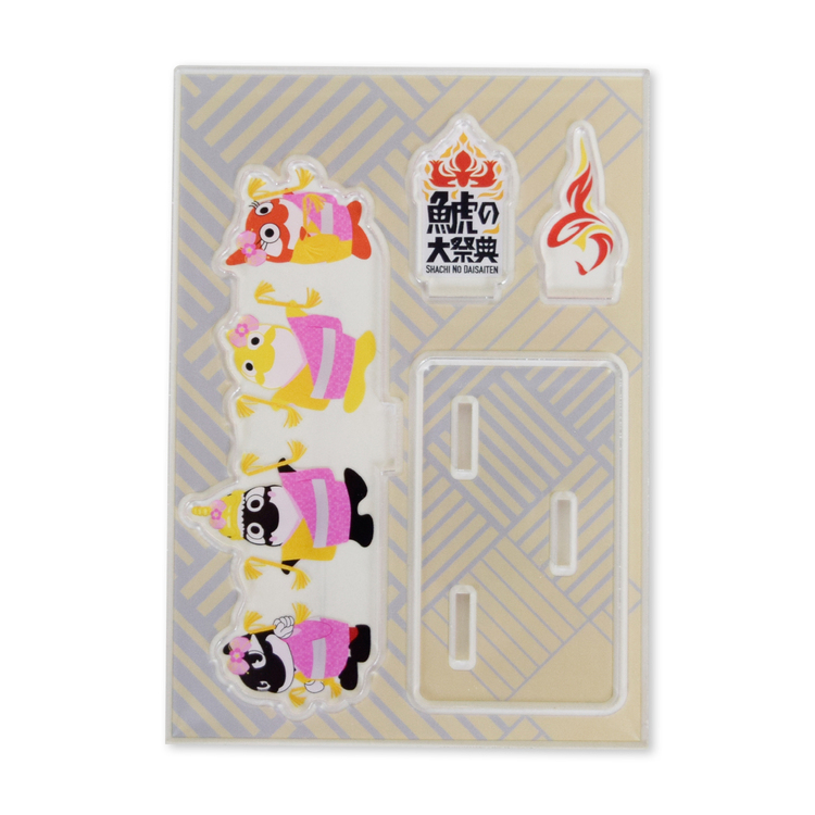 2025鯱の大祭典アクリルスタンド(グランパスくんファミリー腰元ダンサーズver.)
