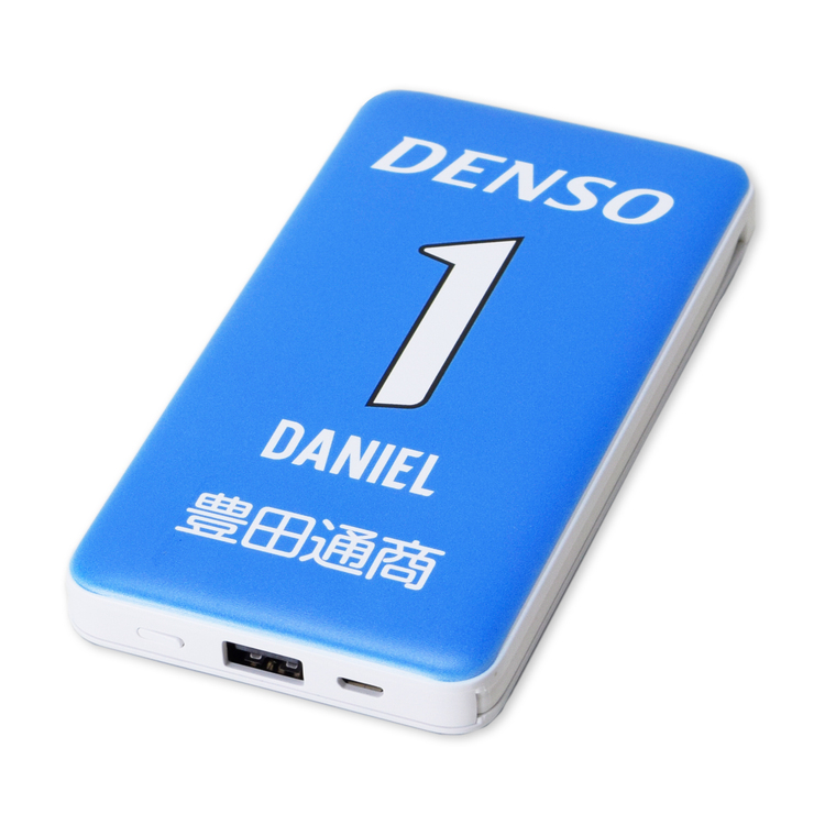2025プレーヤーズモバイルバッテリー10000mAh(GKブルー)