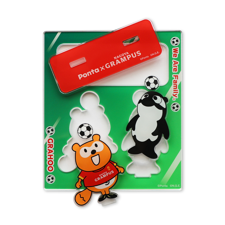 グランパスポンタ×グランパスくん コラボ アクリルスタンド