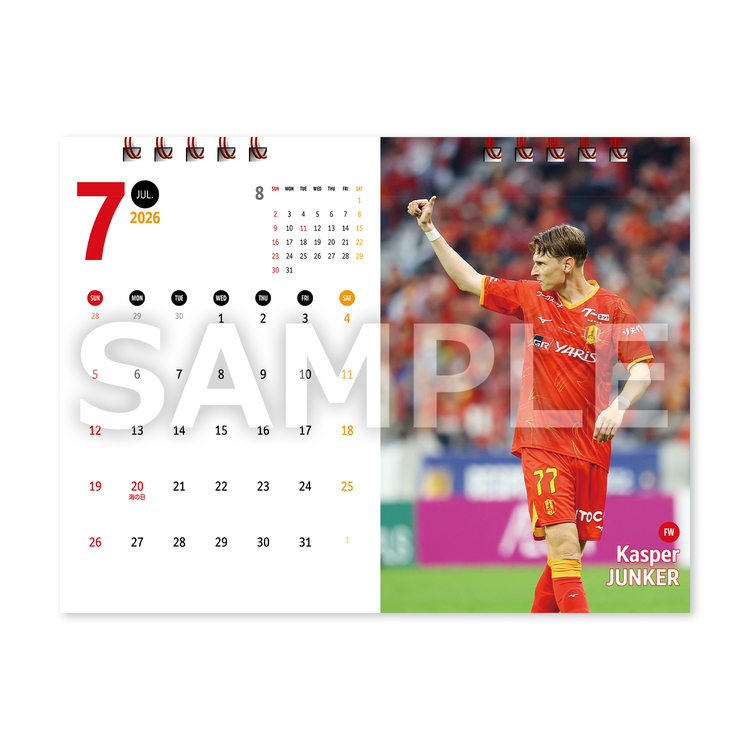 2026グランパス　卓上カレンダー
