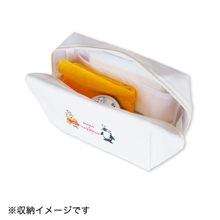 グランパスポンタ×グランパスくん コラボ スクエアポーチ