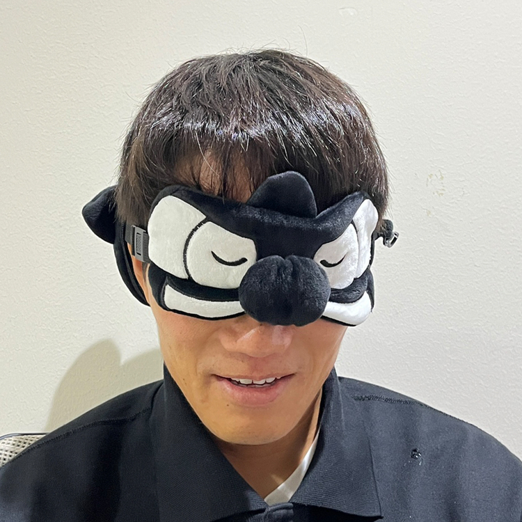 2025アイマスク付もちもちピロー(グランパスくん)