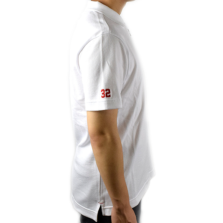 SY32 コラボ クールマックスポロシャツ(ホワイト)