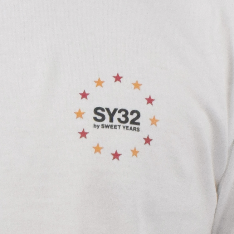 SY32 コラボTシャツ WORLD STAR(ホワイト)
